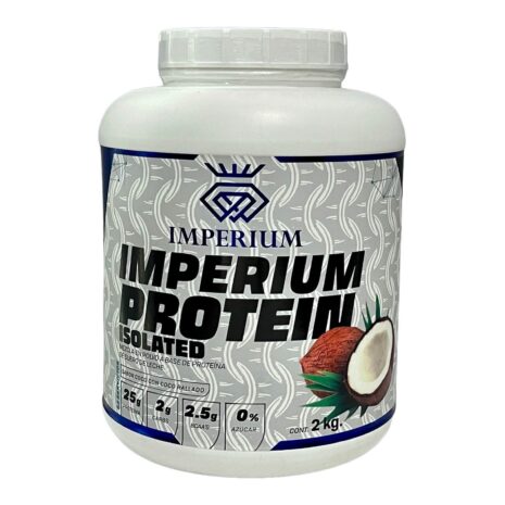 IMPERIUM PROTEIN Proteína Isolada + Carbs y BCAAs 2 Kg. IMPERIUM - FRENTE