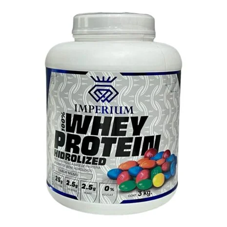 IMPERIUM WHEY PROTEIN Proteína Hidrolizada + Creatina y BCAAs 3 Kg. IMPERIUM - FRENTE