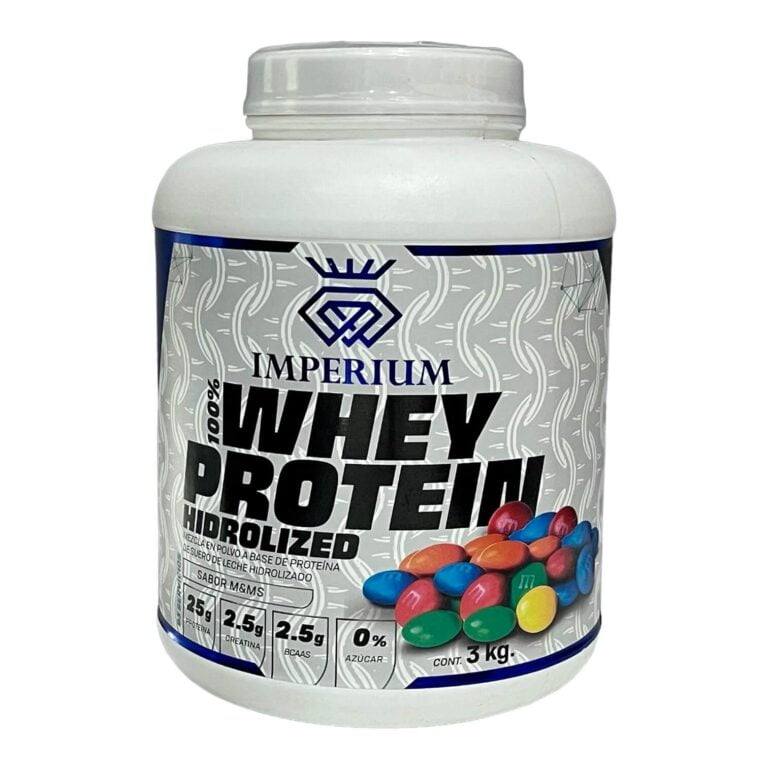 IMPERIUM WHEY PROTEIN Proteína Hidrolizada + Creatina y BCAAs 3 Kg. IMPERIUM