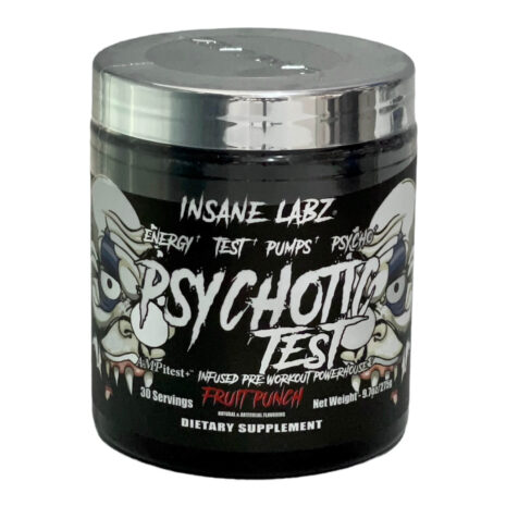 PSYCHOTIC TEST Pre-entreno 275 g. INSANE LABZ - FRENTE